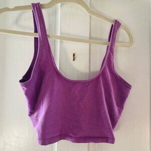FP Movement Hot Shot Crop Tank Light Purple Size Sm